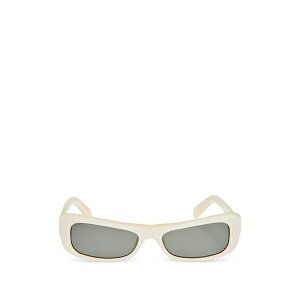 �W���N�G���X �����Y �T���O���X�E�A�C�E�F�A �A�N�Z�T���[ Capri cat-eye sunglasses White