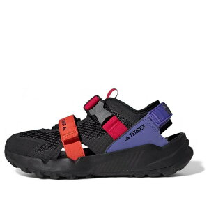 adidas �A�f�B�_�X �����Y �X�j�[�J�[ �yadidas Terrex Hydroterra Sandals 'Black Blue Red Orange' IH6064�z �T�C�Y US_8.5(26.5cm)