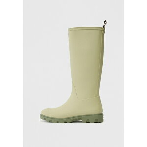 ���]�� �L�c�l �����Y �u�[�c �V���[�Y MAISON KITSUN x HUNTER UNISEX DOWNPOUR TALL BOOTS - Wellies - ash tree/pebble