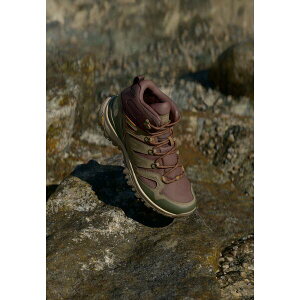 m[XtFCX fB[X tBbglX X|[c HEDGEHOG MID GORE TEX - Hiking shoes - tawny quartz/new taupe green