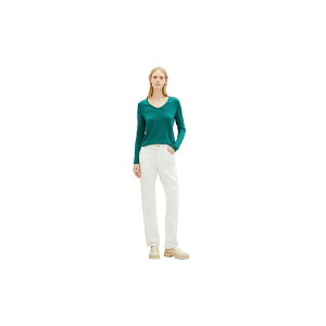 �g���e�C���[ ���f�B�[�X �j�b�g&�Z�[�^�[ �A�E�^�[ SWEATER BASIC V-NECK - Jumper - grn