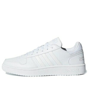 adidas AfB_X fB[X Xj[J[ y(WMNS) adidas Hoops 2.0 'Footwear White' B42096z TCY US_5.5(22.5cm)