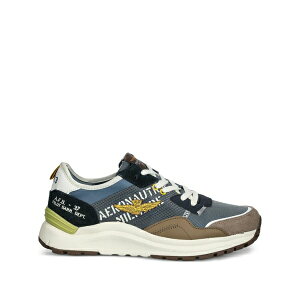 �A�G���i�E�e�B�J �~���^�[�� �����Y �X�j�[�J�[ �V���[�Y Panelled sneakers Blue