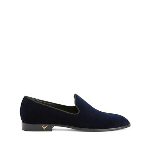 �W���[�b�y�U�m�b�e�B �����Y �X���b�|���E���[�t�@�[ �V���[�Y Gatien velvet-effect loafers Blue