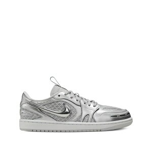 �W���[�_�� ���f�B�[�X �X�j�[�J�[ �V���[�Y Air jordan 1 low method of make v3 metallic silver sneakers Grey