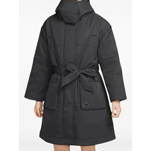 �i�C�L ���f�B�[�X �R�[�g �A�E�^�[ Air jordan essentials statement black parka coat Black