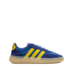 �A�f�B�_�X �����Y �X�j�[�J�[ �V���[�Y Barreda decode 3-stripes suede sneakers Blue