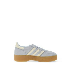 �A�f�B�_�X ���f�B�[�X �X�j�[�J�[ �V���[�Y Spezial bold three-striped platform sneakers Blue