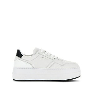 �z�[�K�� ���f�B�[�X �X�j�[�J�[ �V���[�Y H670 flatform leather sneakers White