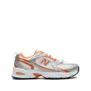 �j���[�o�����X �����Y �X�j�[�J�[ �V���[�Y 530 reflection/silver metallic/infield clay sneakers White