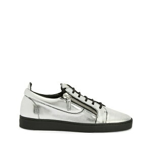 �W���[�b�y�U�m�b�e�B �����Y �X�j�[�J�[ �V���[�Y Frankie double-zip low-to sneakers Silver