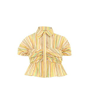 �A���N�V�X ���f�B�[�X �V���c �g�b�v�X Arya striped top Yellow