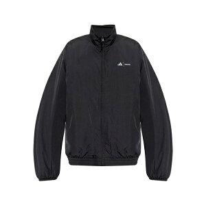 �A�f�B�_�X �����Y �p�[�J�[�E�X�E�F�b�g�V���c �A�E�^�[ X moon boot 3-stripes full-zip sweater Black