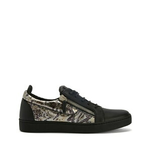 �W���[�b�y�U�m�b�e�B �����Y �X�j�[�J�[ �V���[�Y Frankie double-zip low-top sneakers Black