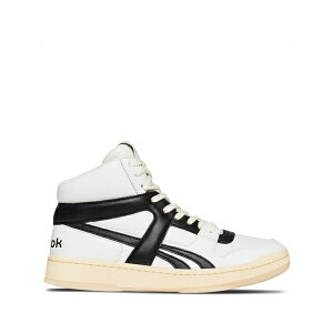 ���[�{�b�N �����Y �X�j�[�J�[ �V���[�Y Two-tone panelled high-top sneakers White