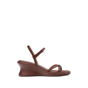 �J���y�[�� ���f�B�[�X �T���_�� �V���[�Y Louise crossover-strap sandals Brown