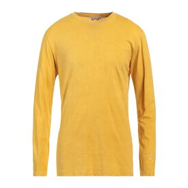 GREY DANIELE ALESSANDRINI グレイ ダニエレ アレッサンドリー二 Tシャツ トップス メンズ T-shirts Yellow