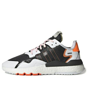 adidas AfB_X Y Xj[J[ yadidas originals Nite Jogger 'Cloud White/Core Black/Solar Orange' FU6842z TCY US_5(23.0cm)