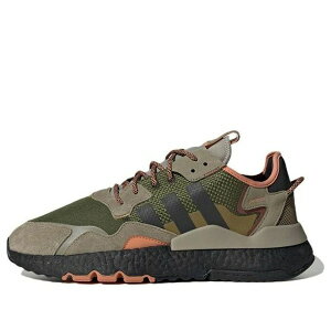 adidas �A�f�B�_�X �����Y �X�j�[�J�[ �yadidas originals Nite Jogger 'Brown Dark Green' GY0018�z �T�C�Y US_11.5(29.5cm)