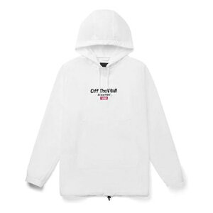 Vans oY Y Xj[J[ yMen's Vans Logo Printing Hooded Jacket White VN0A489XWHTz TCY US_M_L