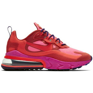 Nike �i�C�L ���f�B�[�X �X�j�[�J�[ �yNike Air Max 270 React Mystic Red (Women's)�z �T�C�Y US_6.5(23.5cm) Mystic Red/Pink Blast/Habanero Red/Bright Crimson