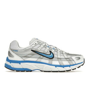 Nike iCL fB[X Xj[J[ yNike P-6000 Metallic Platinum Photo Blue (Women's)z TCY US_W_11.5 White/Metallic Platinum/Black/Photo Blue