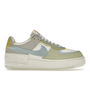 Nike iCL fB[X Xj[J[ yNike Air Force 1 Low Shadow Ocean Cube (Women's)z TCY US_7(24.0cm) Sail/Ocean Cube-Light Marine-Olive Aura