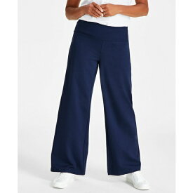 スタイルアンドコー レディース カジュアルパンツ ボトムス Petite Wide-Leg Pull-On Pants, Created for Macy's Industrial Blue