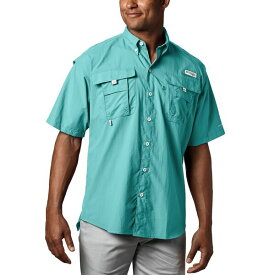 コロンビア メンズ シャツ トップス Men's Big & Tall Bahama II Short Sleeve Shirt Gulf Stream