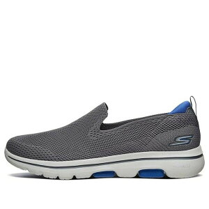 Skechers �X�P�b�`���[�Y �����Y �X�j�[�J�[ �ySkechers Go Walk 5 Low-Top Loafers Grey 55500-CHAR�z �T�C�Y US_9.5(27.5cm)