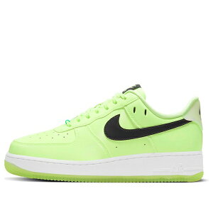 Nike �i�C�L ���f�B�[�X �X�j�[�J�[ Green/Black �y(WMNS) Nike Air Force 1 '07 LX 'Barely Volt' CT3228-701�z �T�C�Y US_W_12