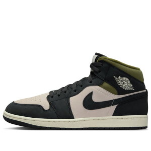 Jordan �W���[�_�� �����Y �X�j�[�J�[ �yAir Jordan 1 Mid SE 'Light Orewood Brown' HV4091-102�z �T�C�Y US_M_14