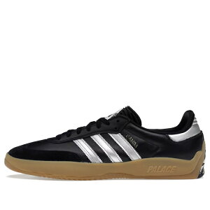 adidas �A�f�B�_�X �����Y �X�j�[�J�[ �T���o �yadidas x Palace Puig Samba 'Black Silver' HQ6099�z �T�C�Y US_8.5(26.5cm)