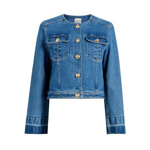 �T���N�A�Z�v�g ���f�B�[�X �W���P�b�g���u���]�� �A�E�^�[ Travis buttoned jacket Blue