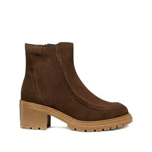�W�F�I�b�N�X ���f�B�[�X �u�[�c �V���[�Y Block-heel zip-fastening boots Brown