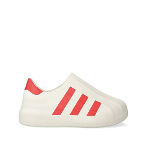 �A�f�B�_�X ���f�B�[�X �X�j�[�J�[ �V���[�Y Adifoam superstar three-stripe slip-on sneakers Neutrals