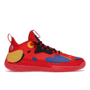adidas �A�f�B�_�X �����Y �X�j�[�J�[ �yadidas Harden Vol. 5 McDonald's All American�z �T�C�Y US_8(26.0cm) Red/Blue-Yellow