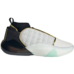 adidas �A�f�B�_�X �����Y �X�j�[�J�[ �yadidas Harden Vol. 7 Year of the Dragon (2024)�z �T�C�Y US_8(26.0cm) Off-White/Black/Metallic Gold
