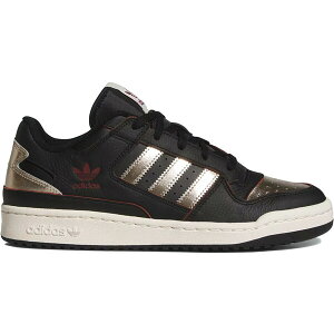 adidas アディダス メンズ スニーカー 【adidas Forum Low CL Black Cyber Metallic Off White】 サイズ US_7.5(25.5cm) Core Black/Cyber Metallic/Off White