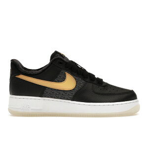 Nike �i�C�L �����Y �X�j�[�J�[ �yNike Air Force 1 Low 50th Anniversary of Hip-Hop: Bronx Origins�z �T�C�Y US_M_13 Black/Metallic Gold-White