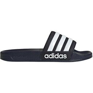 adidas �A�f�B�_�X �����Y �X�j�[�J�[ �yadidas Adilette Shower Slides Legend Ink Cloud White�z �T�C�Y US_7(25.0cm) Legend Ink/Cloud White/Legend Ink