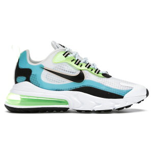 Nike �i�C�L �����Y �X�j�[�J�[ �yNike Air Max 270 React Oracle Aqua Ghost Green�z �T�C�Y US_9(27.0cm) Oracle Aqua/Ghost Green-Washed Coral-Black
