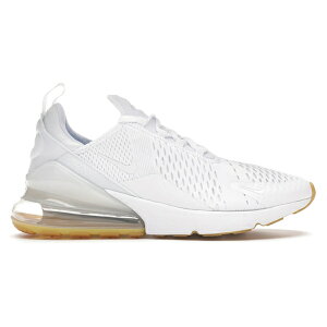 Nike �i�C�L �����Y �X�j�[�J�[ �yNike Air Max 270 White Gum�z �T�C�Y US_6(24.0cm) White/Gum Light Brown-White