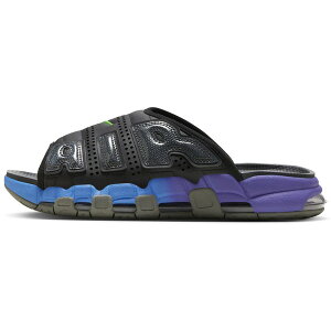 Nike iCL Y Xj[J[ yNike Air More Uptempo Slide Blue Purple Gradientz TCY US_7(25.0cm) Black/Green Strike-Pacific Blue-Psychic Purple