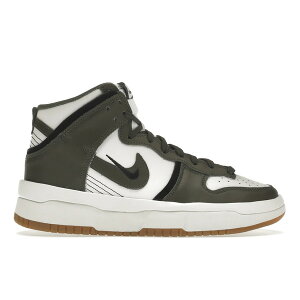 Nike �i�C�L ���f�B�[�X �X�j�[�J�[ �yNike Dunk High Up Cargo Khaki�z �T�C�Y US_6.5(23.5cm) Summit White/Cargo Khaki-Black