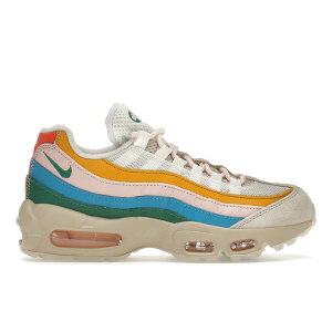 Nike iCL fB[X Xj[J[ yNike Air Max 95 Rise and Unity (Women's)z TCY US_6.5(23.5cm) Rattan/Sail-Pilgrim-Malachite