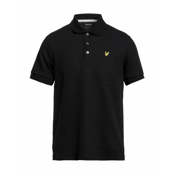 LYLE  SCOTT ライルアンドスコット ポロシャツ トップス メンズ Polo shirts Black