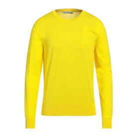 GREY DANIELE ALESSANDRINI グレイ ダニエレ アレッサンドリー二 ニット&セーター アウター メンズ Sweaters Yellow