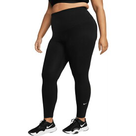 ナイキ レディース カジュアルパンツ ボトムス Nike One Women's High-Rise Leggings (Plus Size) Black