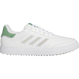 アディダス メンズ ゴルフ スポーツ Adidas Men's Retrocross Golf Shoes White/White/Green